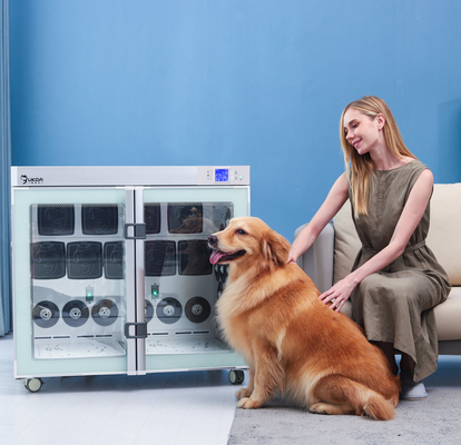 Ванна 220V 2700W иона безмолвия коробки сушильщика собаки пластиковый покрывать отрицательная