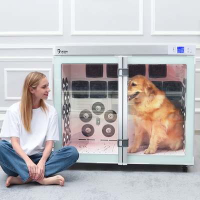 Ванна 220V 2700W иона безмолвия коробки сушильщика собаки пластиковый покрывать отрицательная
